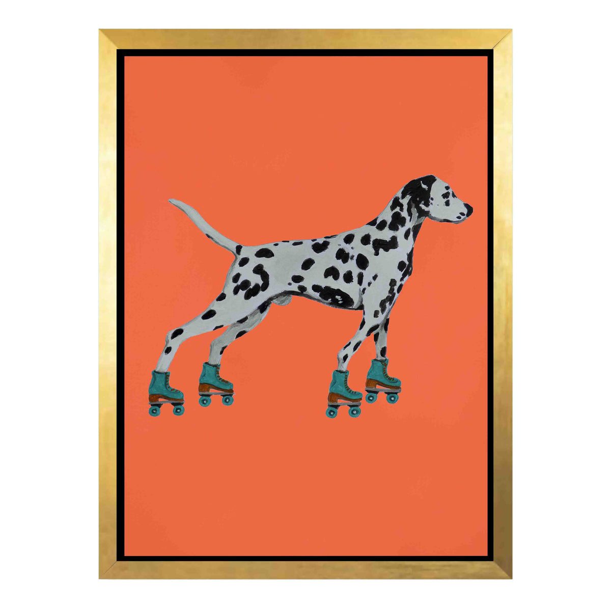 Willoughby Axis Dalmatian Canvas Wall Art — gallery image 35