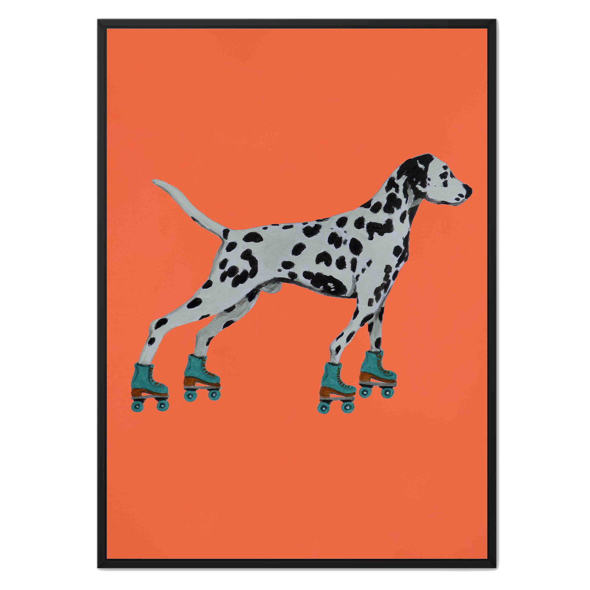 Willoughby Axis Dalmatian Canvas Wall Art — gallery image 27