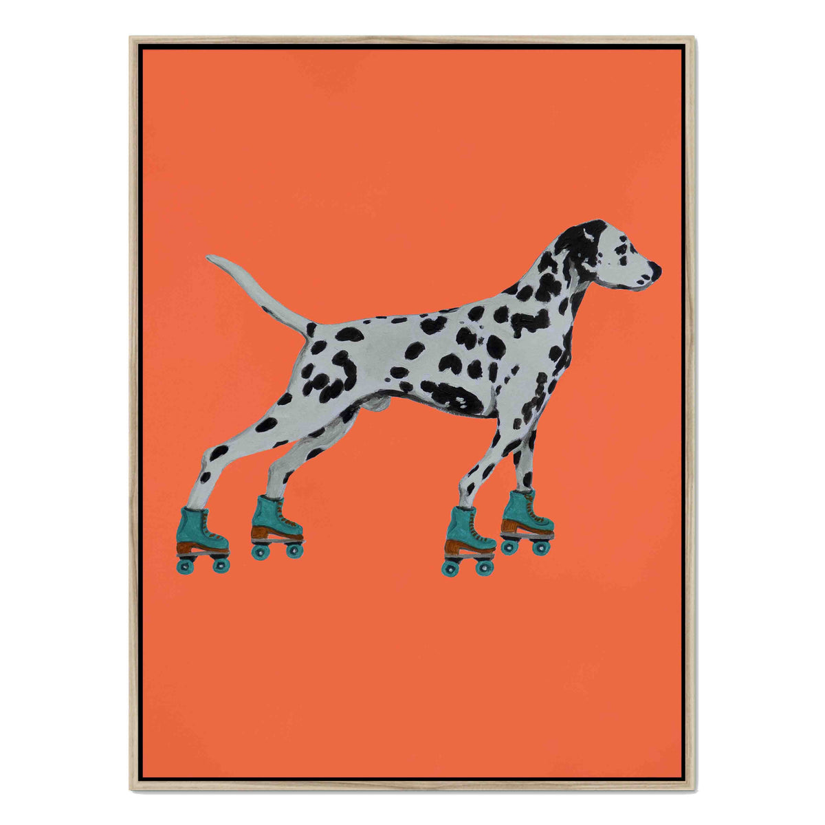 Willoughby Axis Dalmatian Canvas Wall Art — gallery image 42