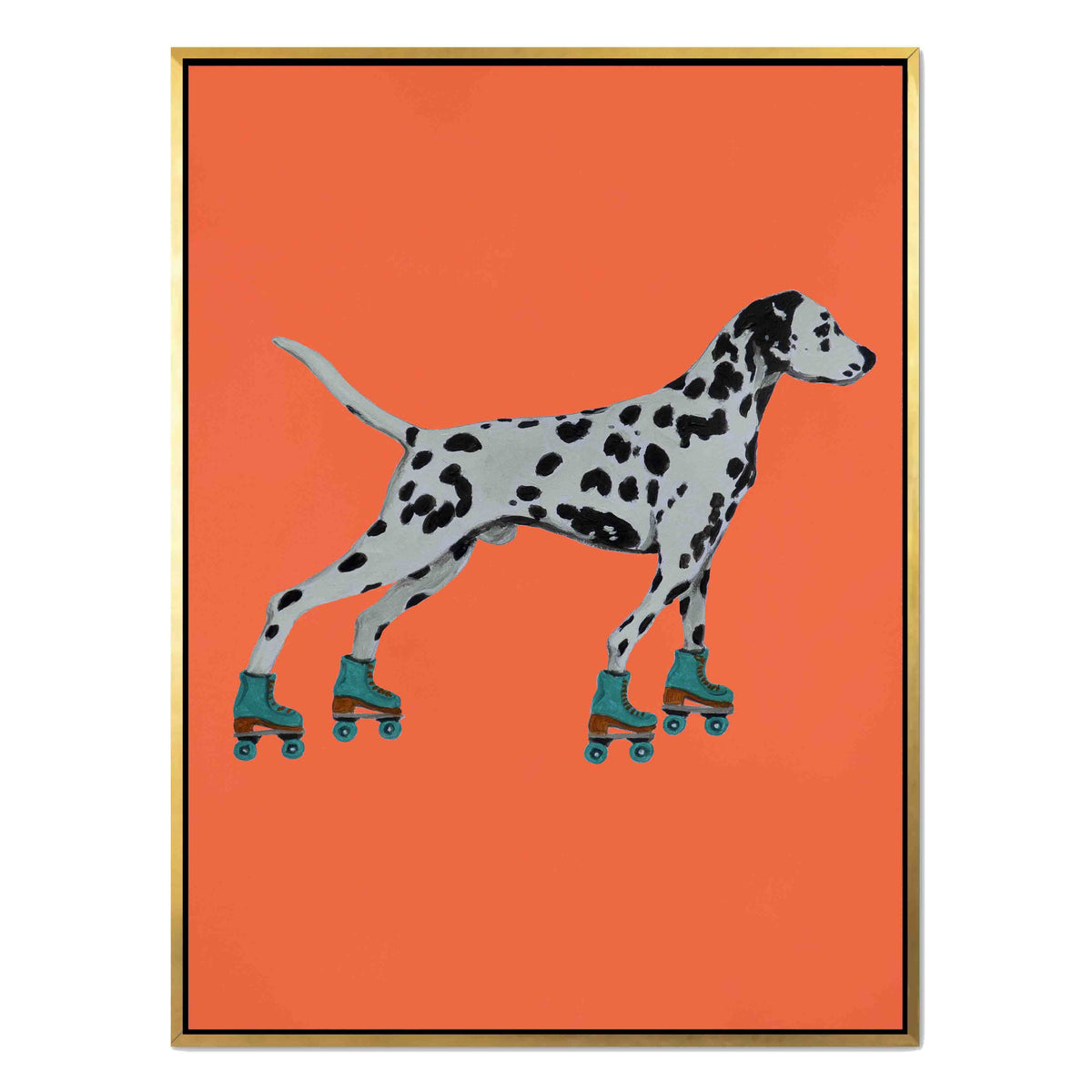 Willoughby Axis Dalmatian Canvas Wall Art — gallery image 37
