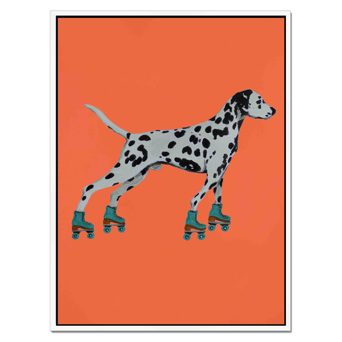 Willoughby Axis Dalmatian Canvas Wall Art — gallery image 52