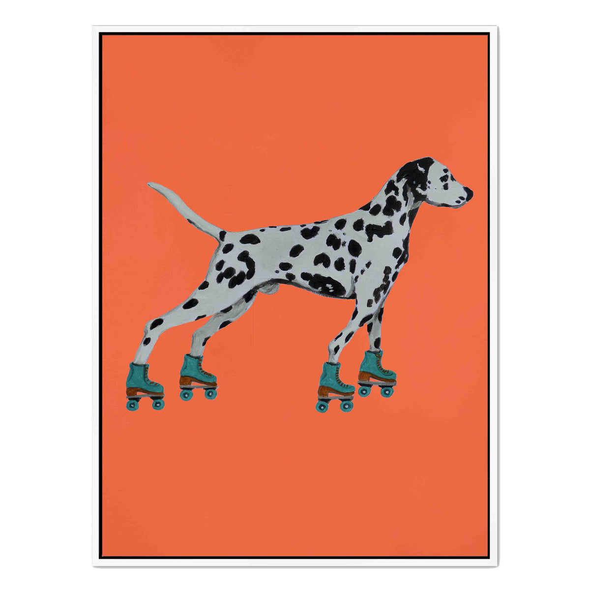 Willoughby Axis Dalmatian Canvas Wall Art — gallery image 53
