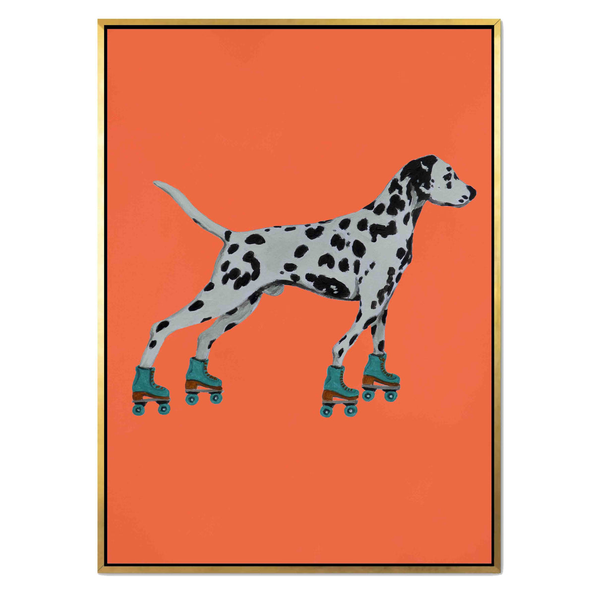 Willoughby Axis Dalmatian Canvas Wall Art — gallery image 34