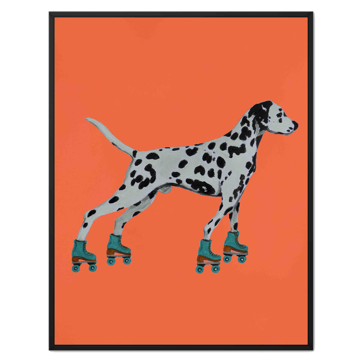 Willoughby Axis Dalmatian Canvas Wall Art — gallery image 26