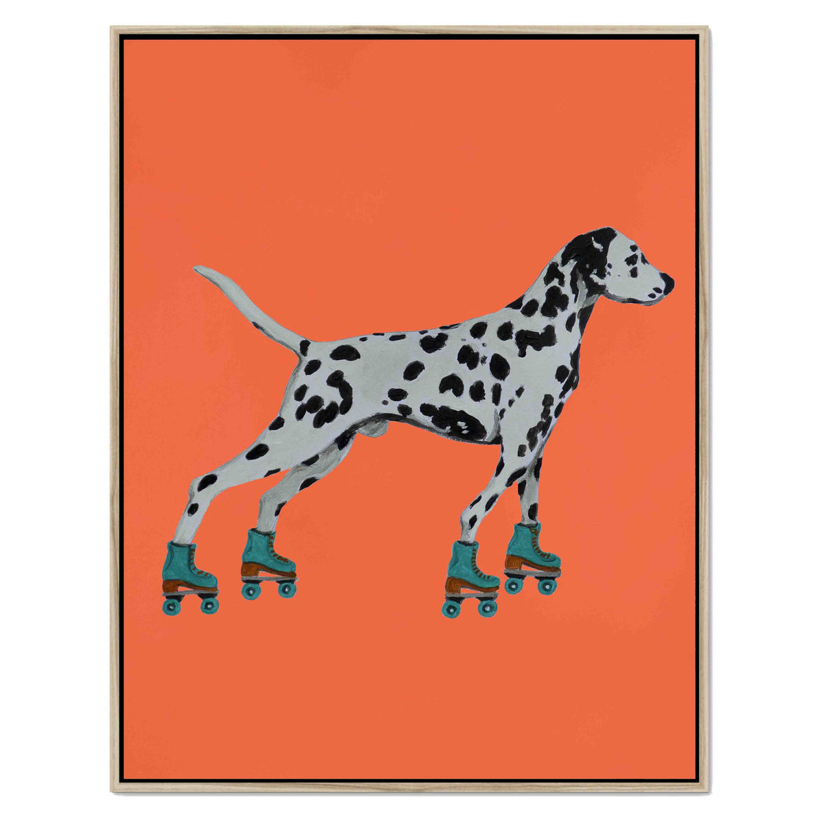 Willoughby Axis Dalmatian Canvas Wall Art — gallery image 24