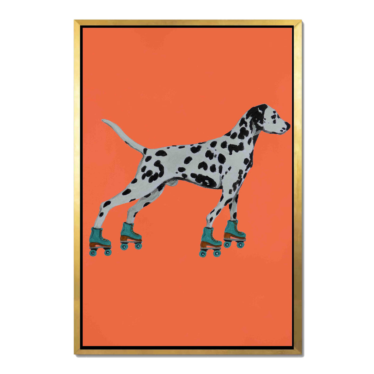 Willoughby Axis Dalmatian Canvas Wall Art — gallery image 23