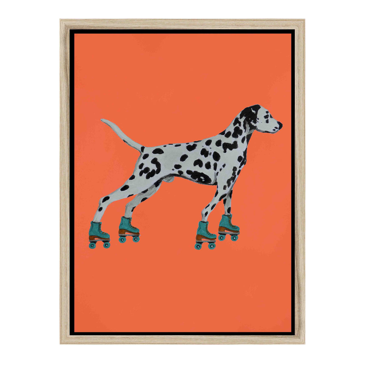 Willoughby Axis Dalmatian Canvas Wall Art — gallery image 39