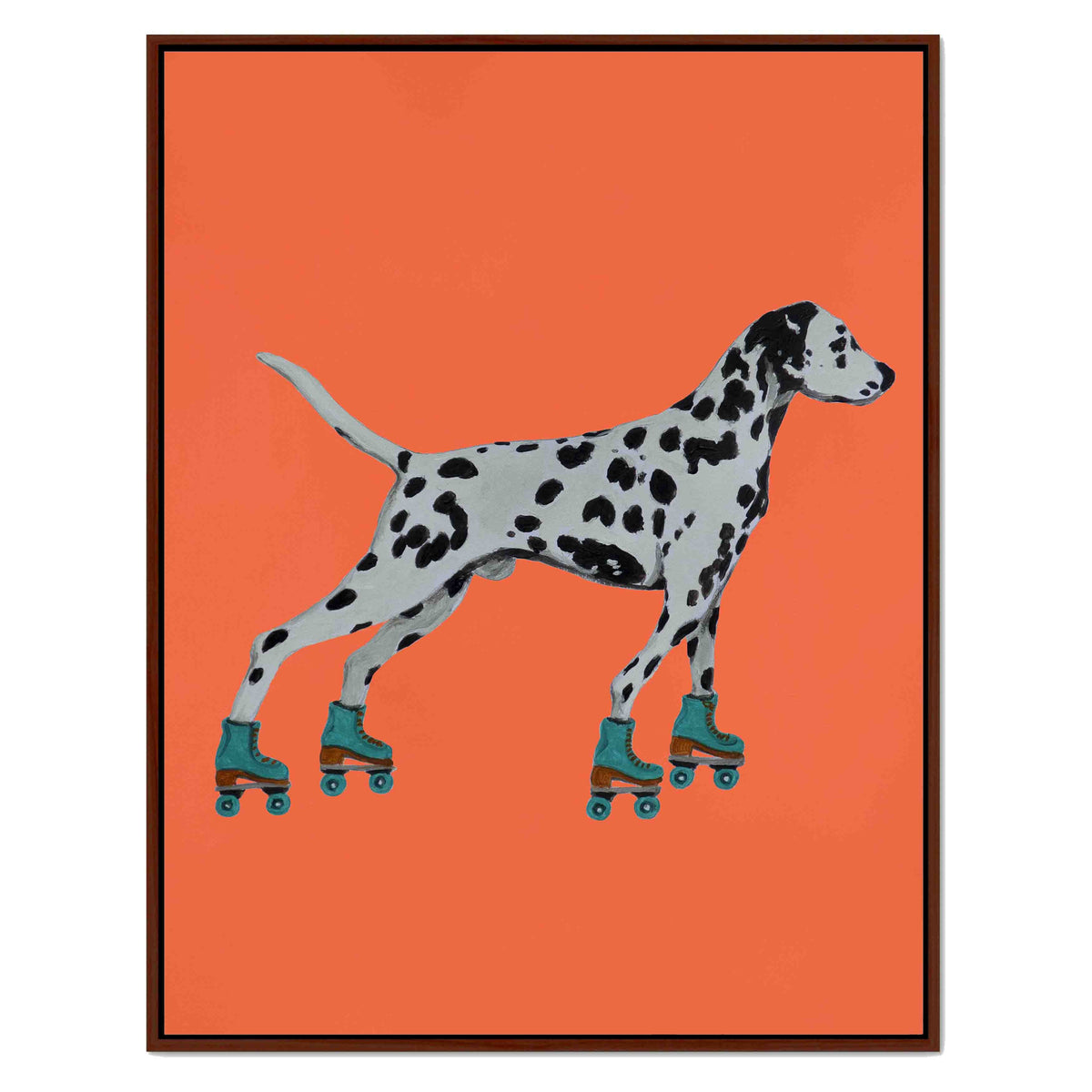 Willoughby Axis Dalmatian Canvas Wall Art — gallery image 19