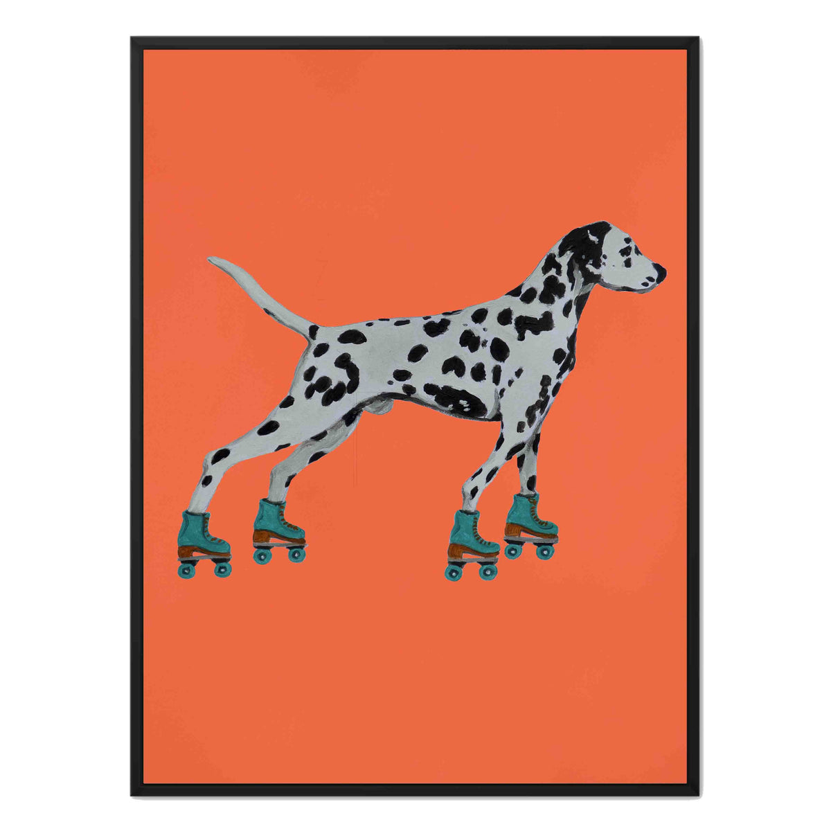 Willoughby Axis Dalmatian Canvas Wall Art — gallery image 30
