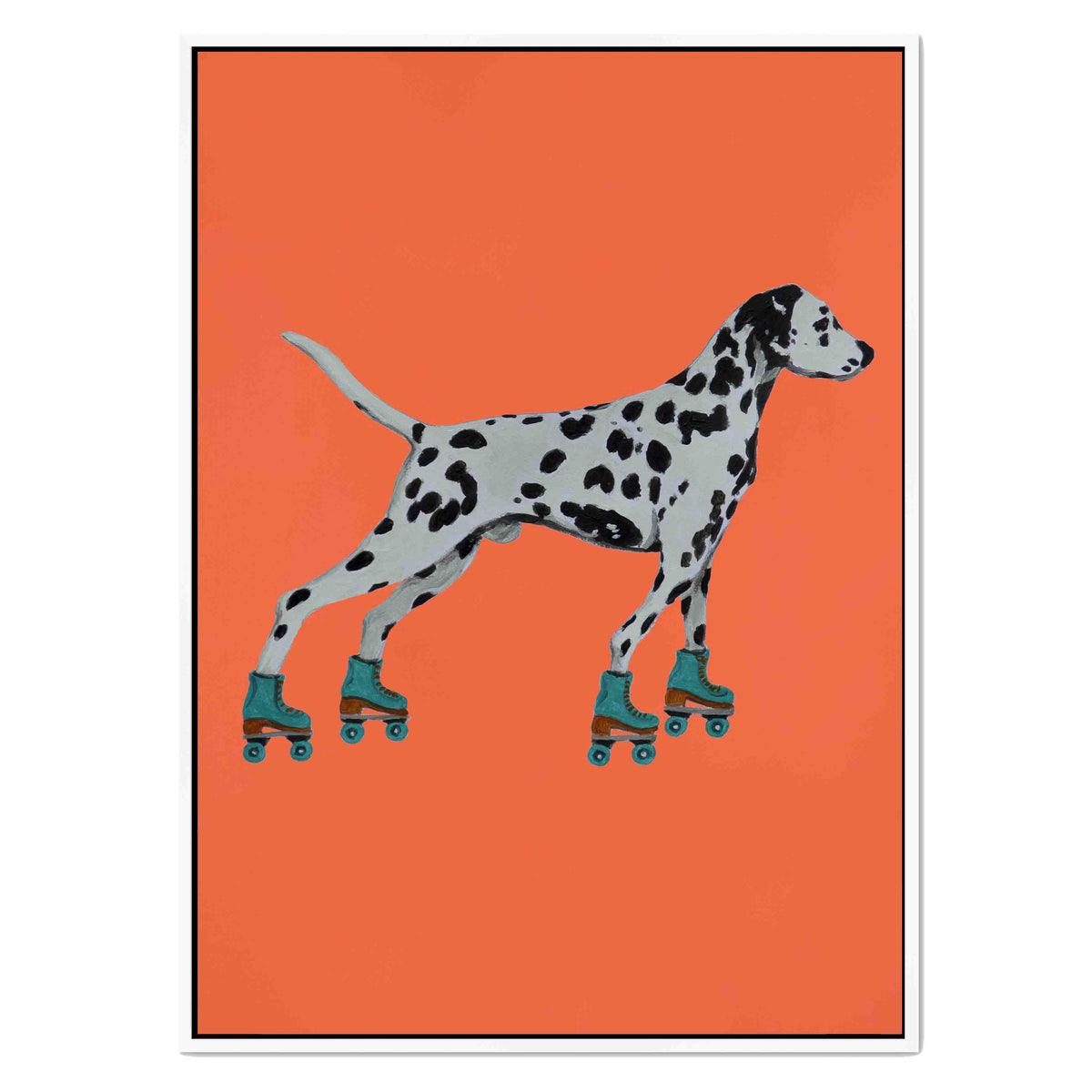 Willoughby Axis Dalmatian Canvas Wall Art — gallery image 49