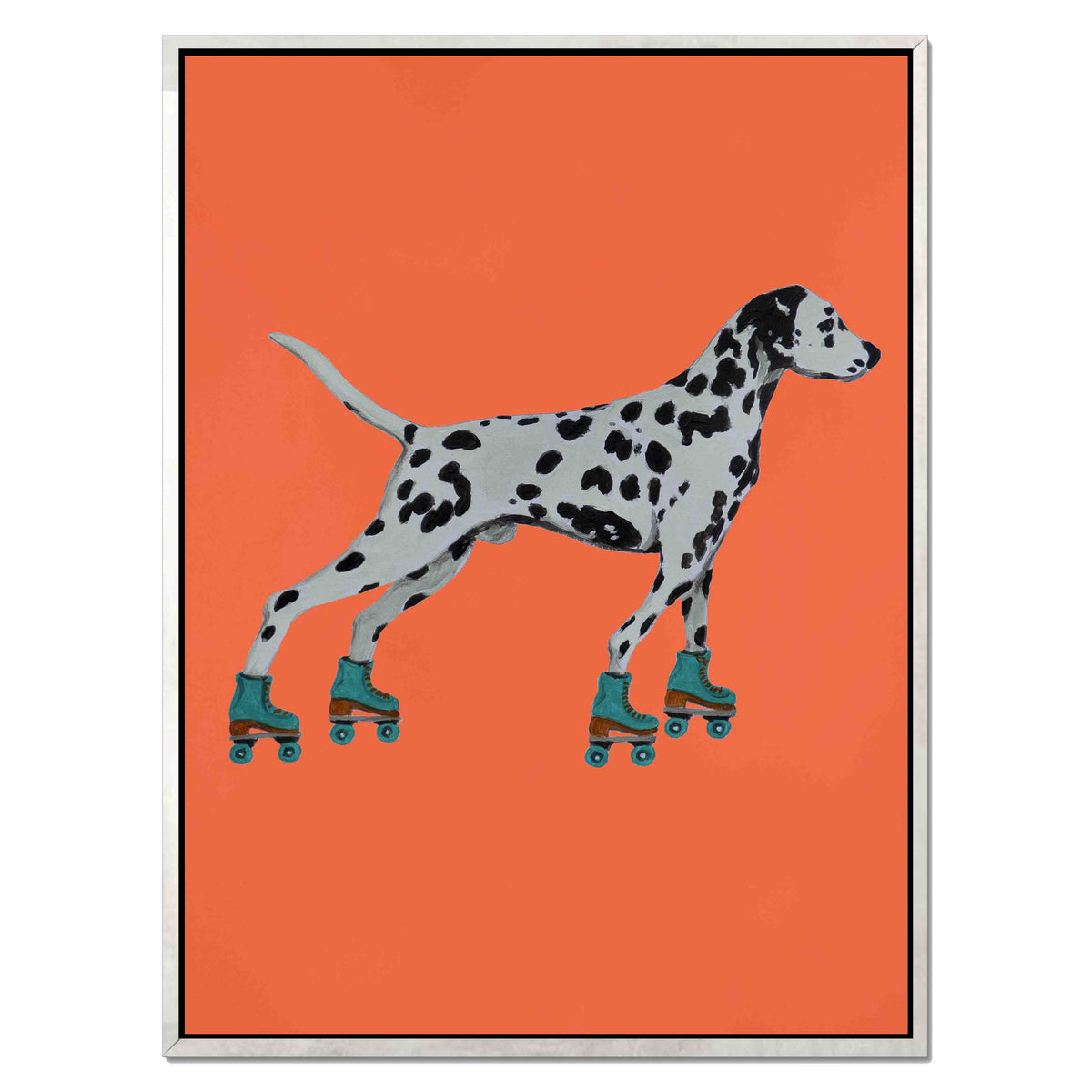 Willoughby Axis Dalmatian Canvas Wall Art — gallery image 47