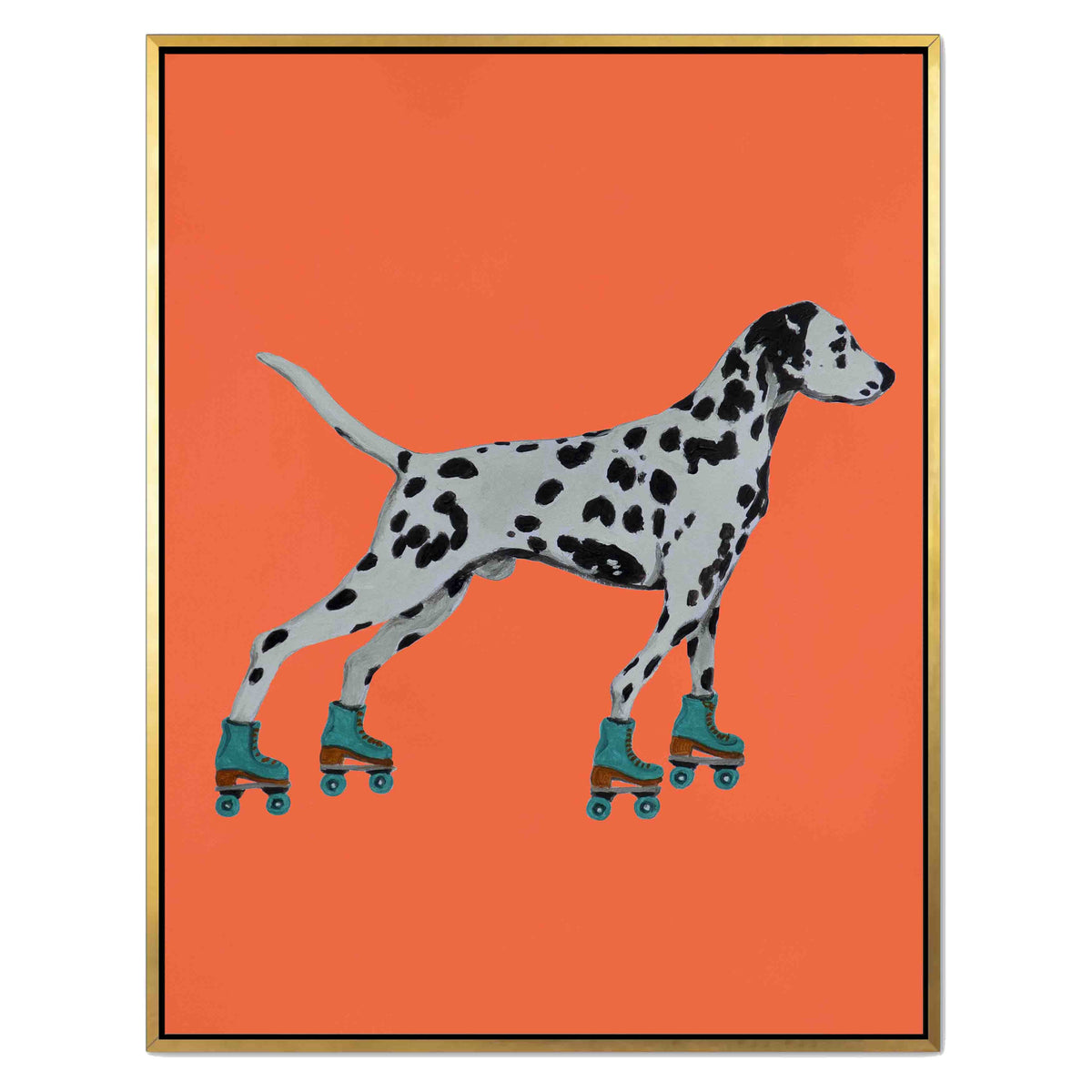 Willoughby Axis Dalmatian Canvas Wall Art — gallery image 33