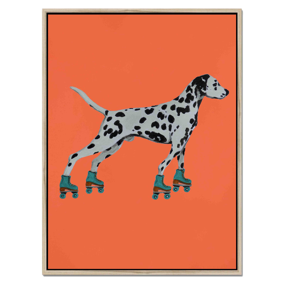 Willoughby Axis Dalmatian Canvas Wall Art — gallery image 41
