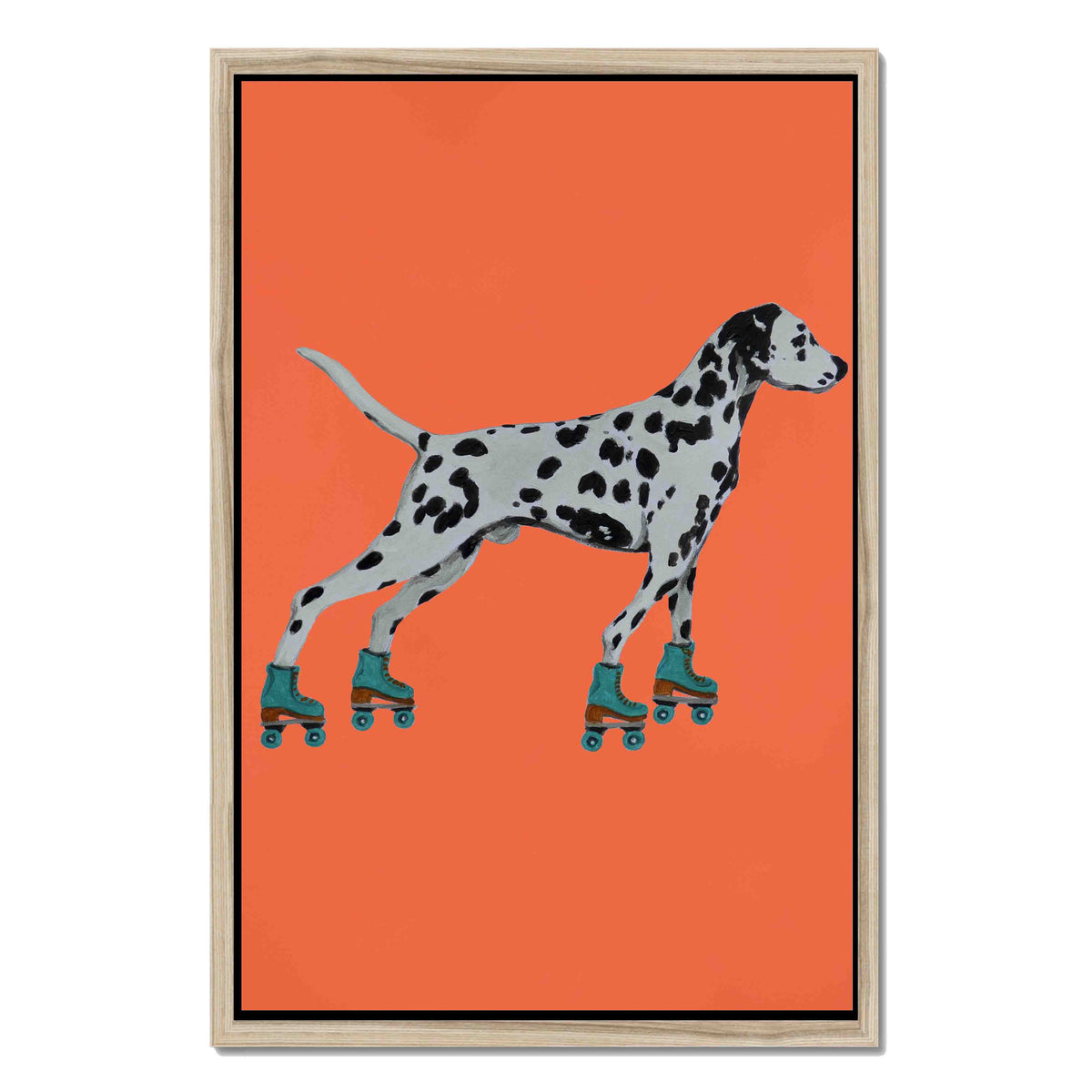 Willoughby Axis Dalmatian Canvas Wall Art — gallery image 40