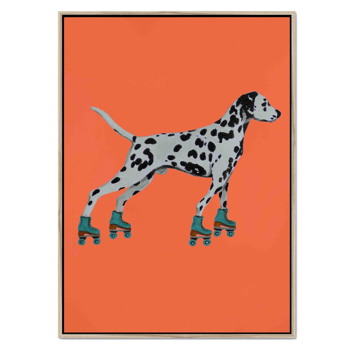 Willoughby Axis Dalmatian Canvas Wall Art — gallery image 38