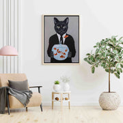 Greystone Axis Cat Canvas Wall Art — gallery image 5