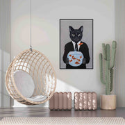 Greystone Axis Cat Canvas Wall Art — gallery image 7
