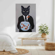 Greystone Axis Cat Canvas Wall Art — gallery image 9
