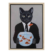 Greystone Axis Cat Canvas Wall Art — gallery image 38
