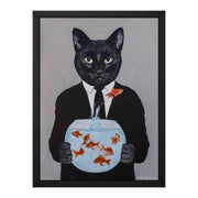 Greystone Axis Cat Canvas Wall Art — gallery image 20