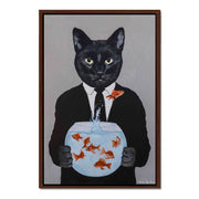 Greystone Axis Cat Canvas Wall Art — gallery image 27