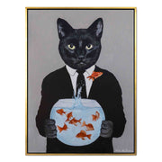 Greystone Axis Cat Canvas Wall Art — gallery image 35