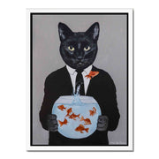 Greystone Axis Cat Canvas Wall Art — gallery image 50