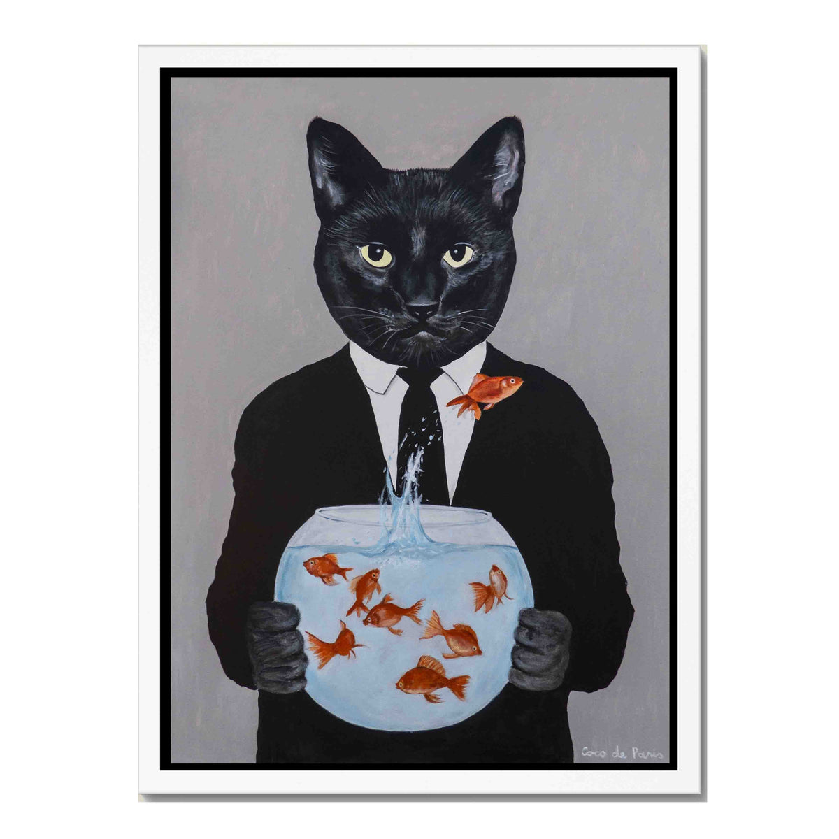 Greystone Axis Cat Canvas Wall Art — gallery image 50