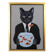 Greystone Axis Cat Canvas Wall Art — gallery image 32