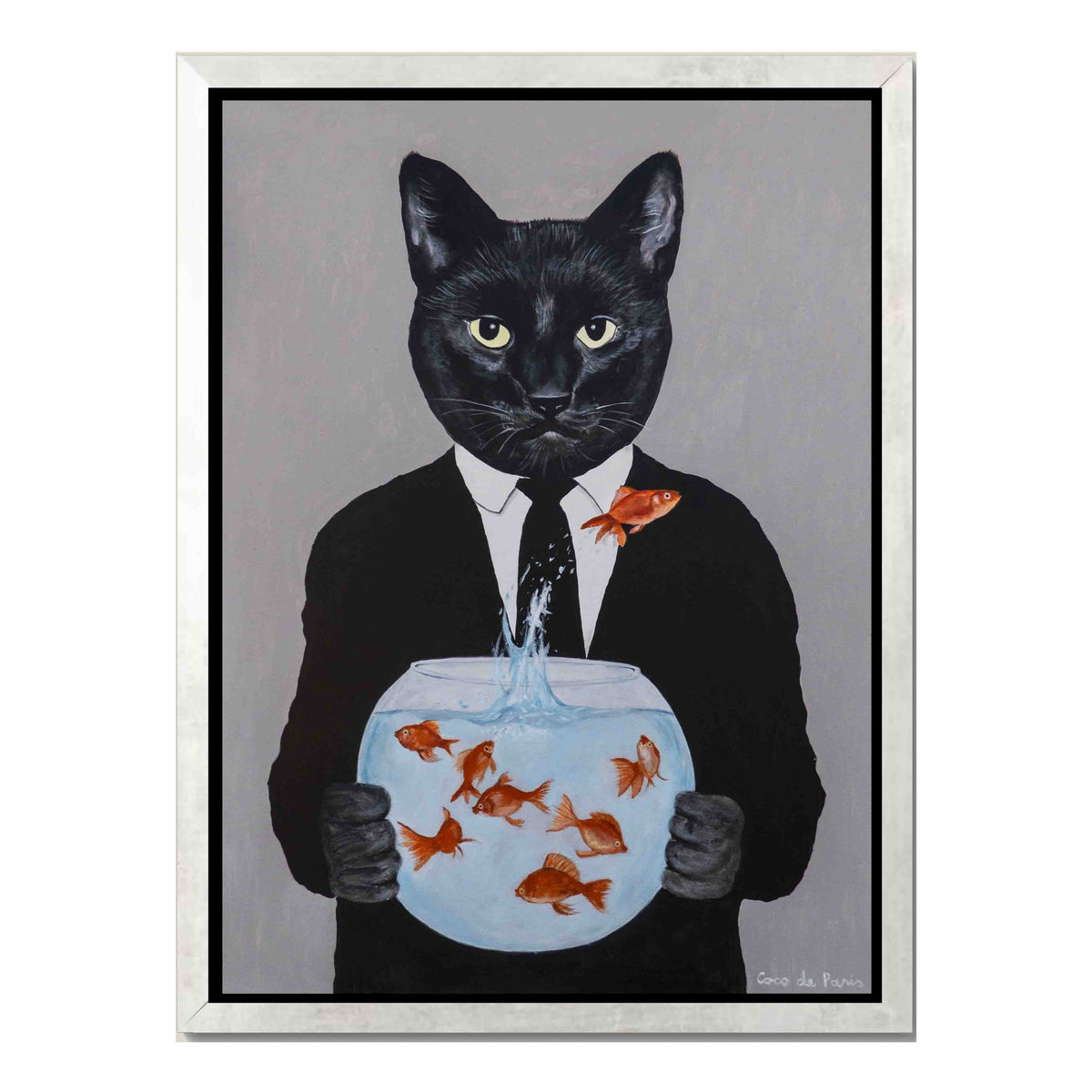 Greystone Axis Cat Canvas Wall Art — gallery image 44