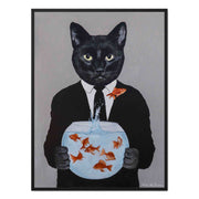 Greystone Axis Cat Canvas Wall Art — gallery image 23