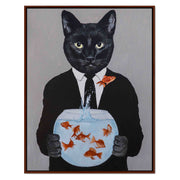 Greystone Axis Cat Canvas Wall Art — gallery image 24