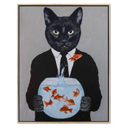 Greystone Axis Cat Canvas Wall Art — gallery image 36