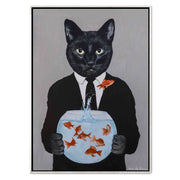 Greystone Axis Cat Canvas Wall Art — gallery image 43