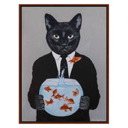 Greystone Axis Cat Canvas Wall Art — gallery image 28