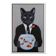 Greystone Axis Cat Canvas Wall Art — gallery image 51