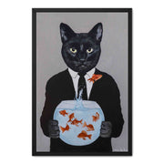 Greystone Axis Cat Canvas Wall Art — gallery image 21