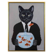 Greystone Axis Cat Canvas Wall Art — gallery image 34