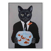 Greystone Axis Cat Canvas Wall Art — gallery image 53