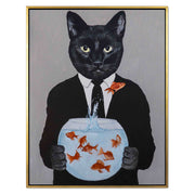 Greystone Axis Cat Canvas Wall Art — gallery image 30