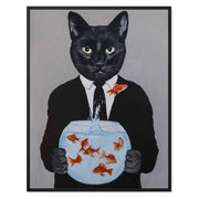 Greystone Axis Cat Canvas Wall Art — gallery image 18