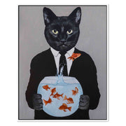Greystone Axis Cat Canvas Wall Art — gallery image 48