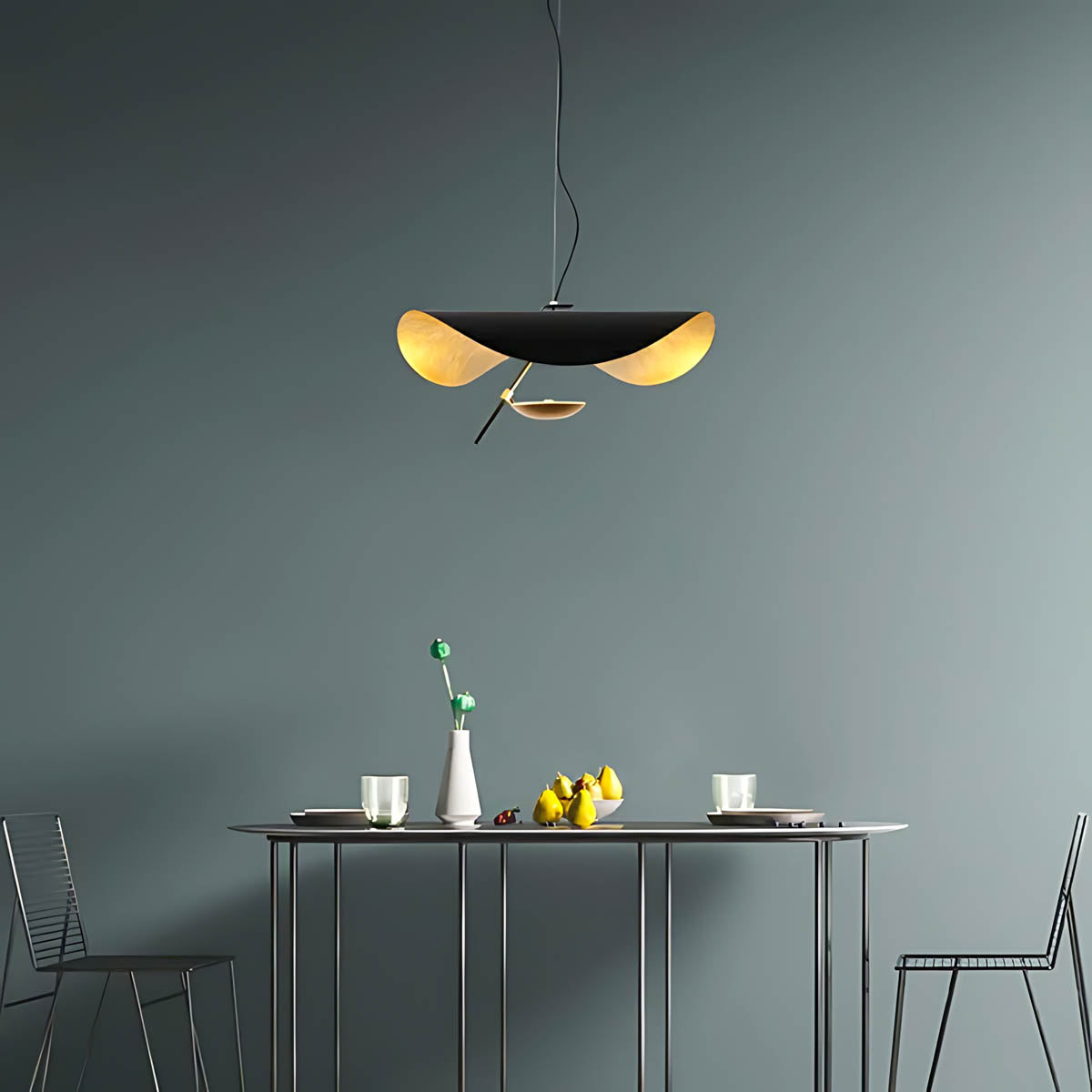 Fennel Frame Iron Pendant Light — gallery image 13