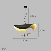 Fennel Frame Iron Pendant Light — gallery image 25