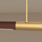 Haddon Frame Wood Linear Pendant Light — gallery image 16