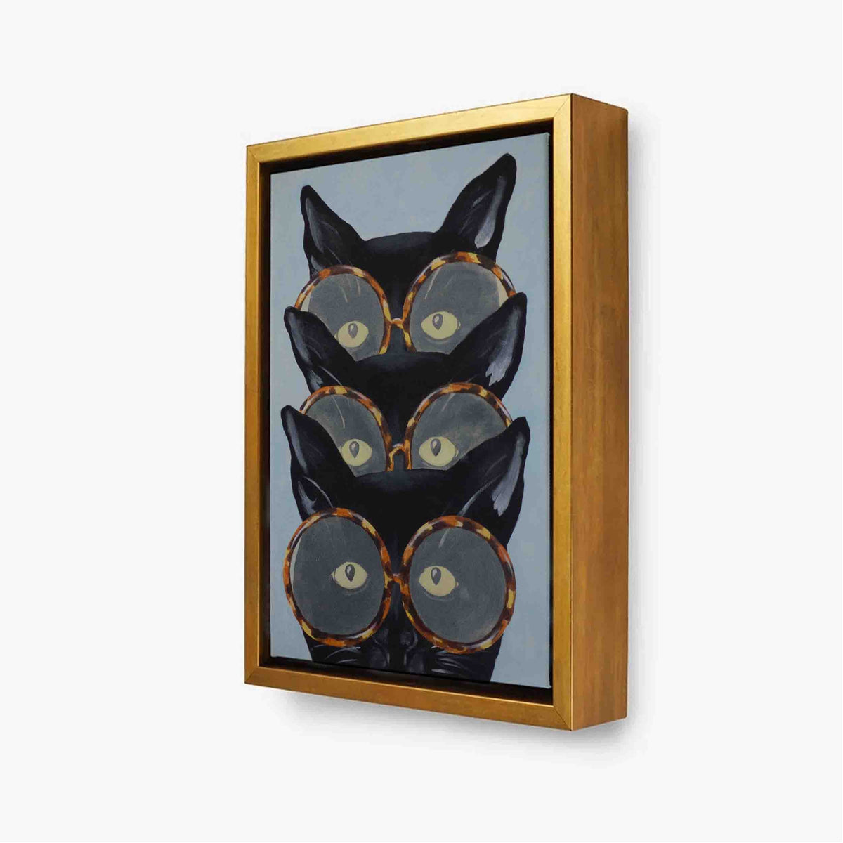 
Arte de pared en lienzo Foxglove Axis Cat — foto 11