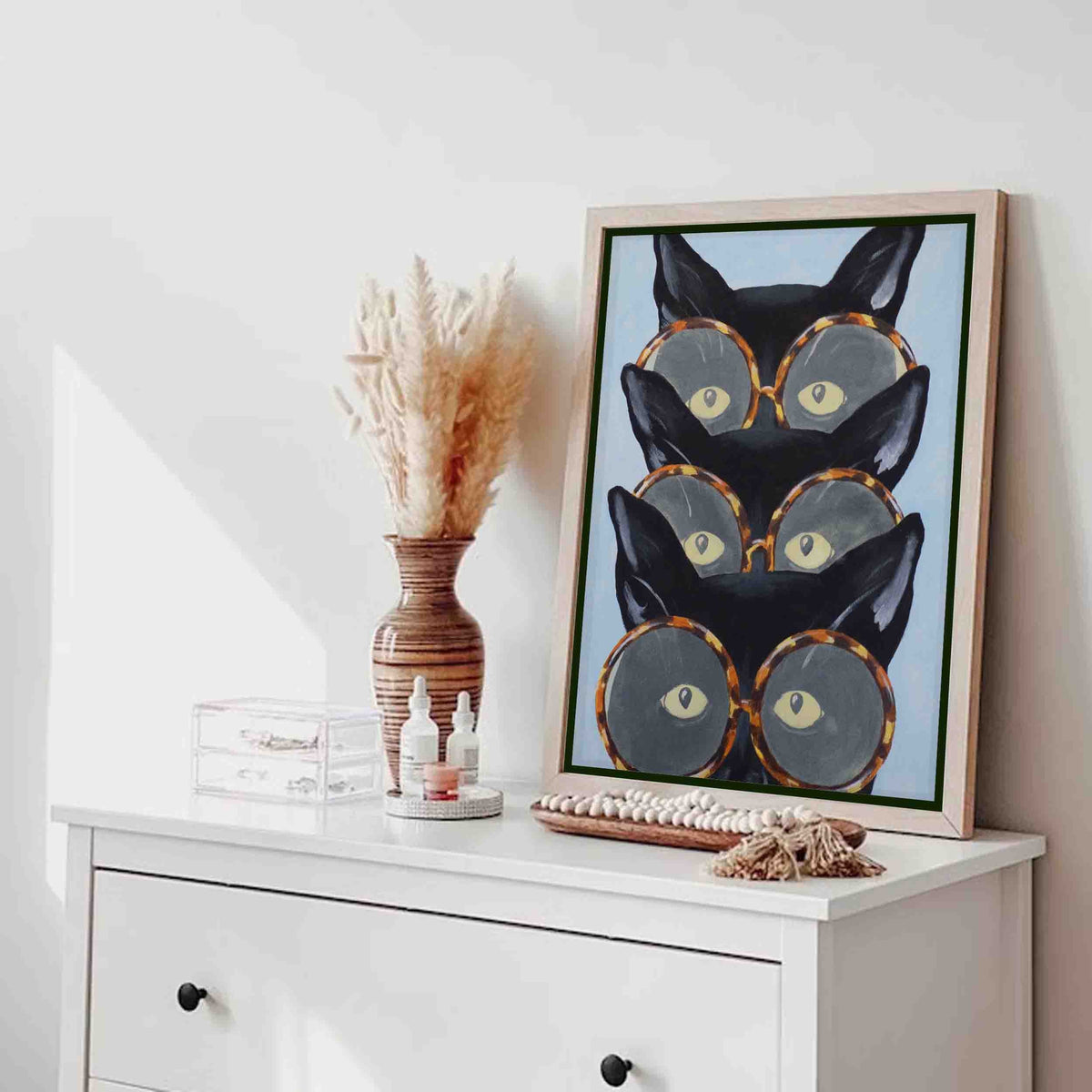 
Arte de pared en lienzo Foxglove Axis Cat — foto 3