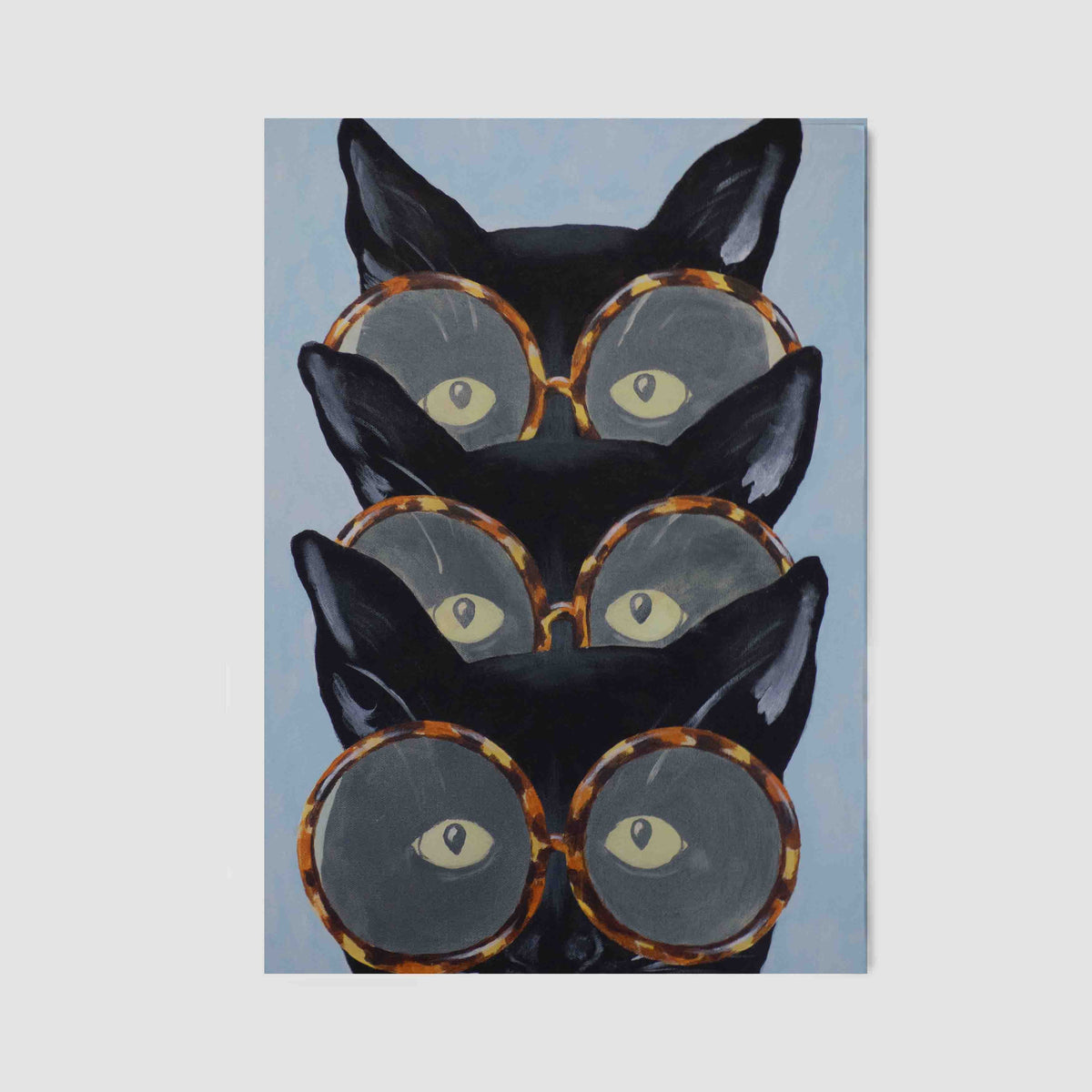 
Arte de pared en lienzo Foxglove Axis Cat — foto 10