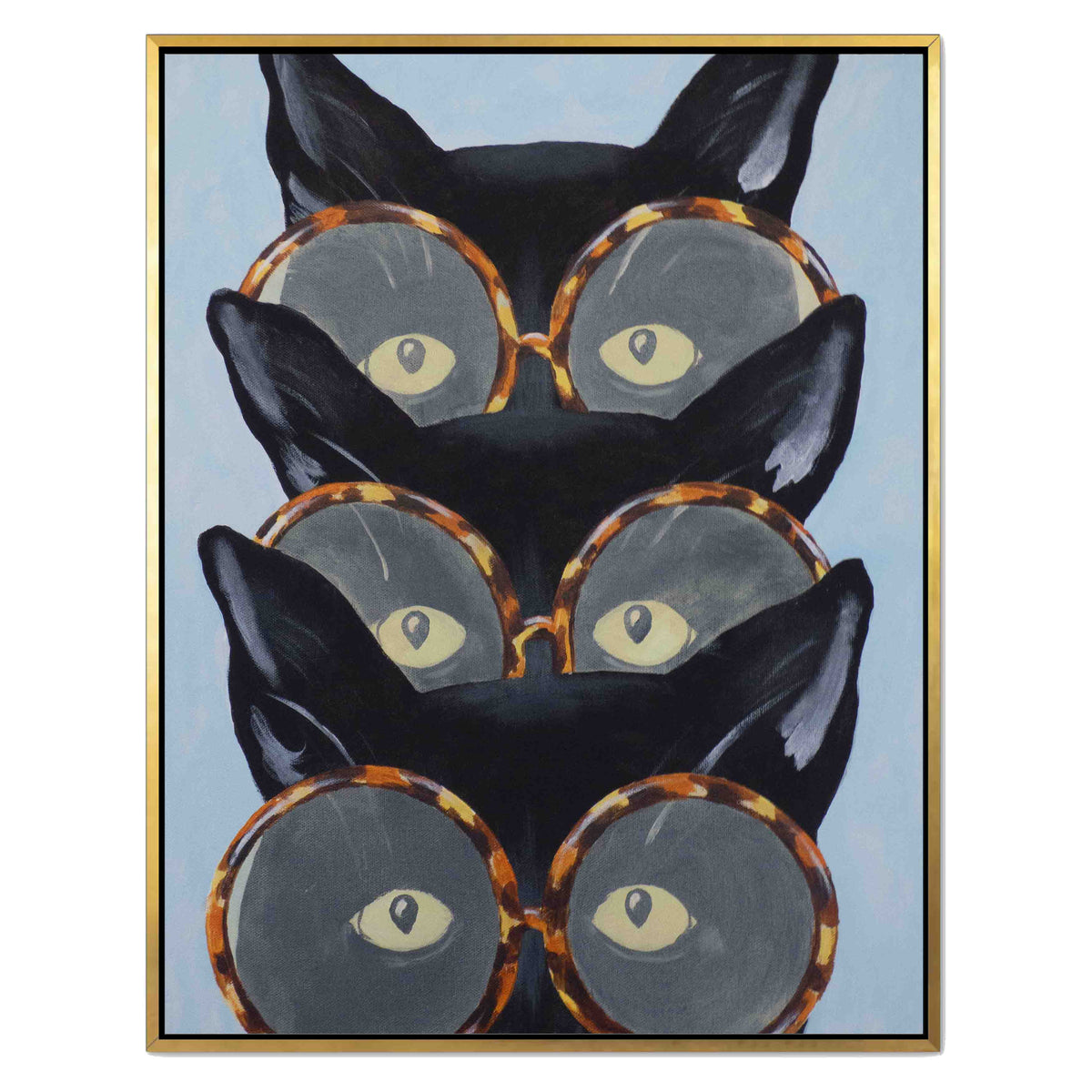 
Arte de pared en lienzo Foxglove Axis Cat — foto 39