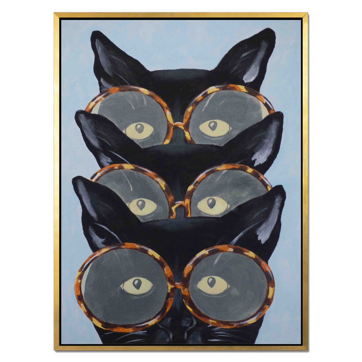 
Arte de pared en lienzo Foxglove Axis Cat — foto 41